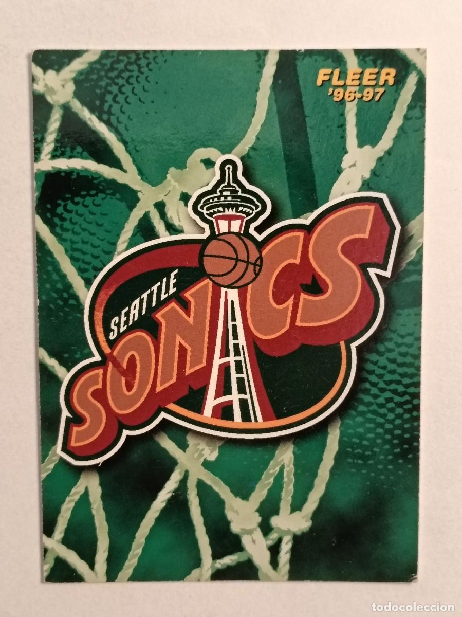 Colecionismo desportivo: #175 ESCUDO (SEATTLE SUPERSONICS) CARDS NBA 96/97 FLEER