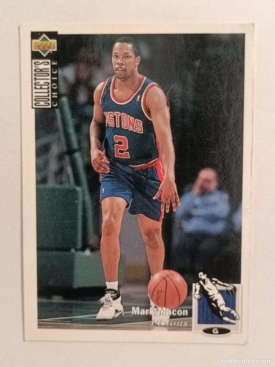Coleccionismo deportivo: #2 MARK MACON (DETROIT PISTONS) CARD NBA 94/95 UPPER DECK