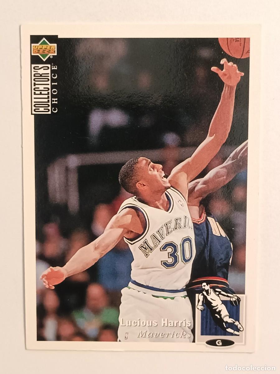 Colecionismo desportivo: #16 LUCIOUS HARRIS (DALLAS MAVERICKS) CARD NBA 94/95 UPPER DECK