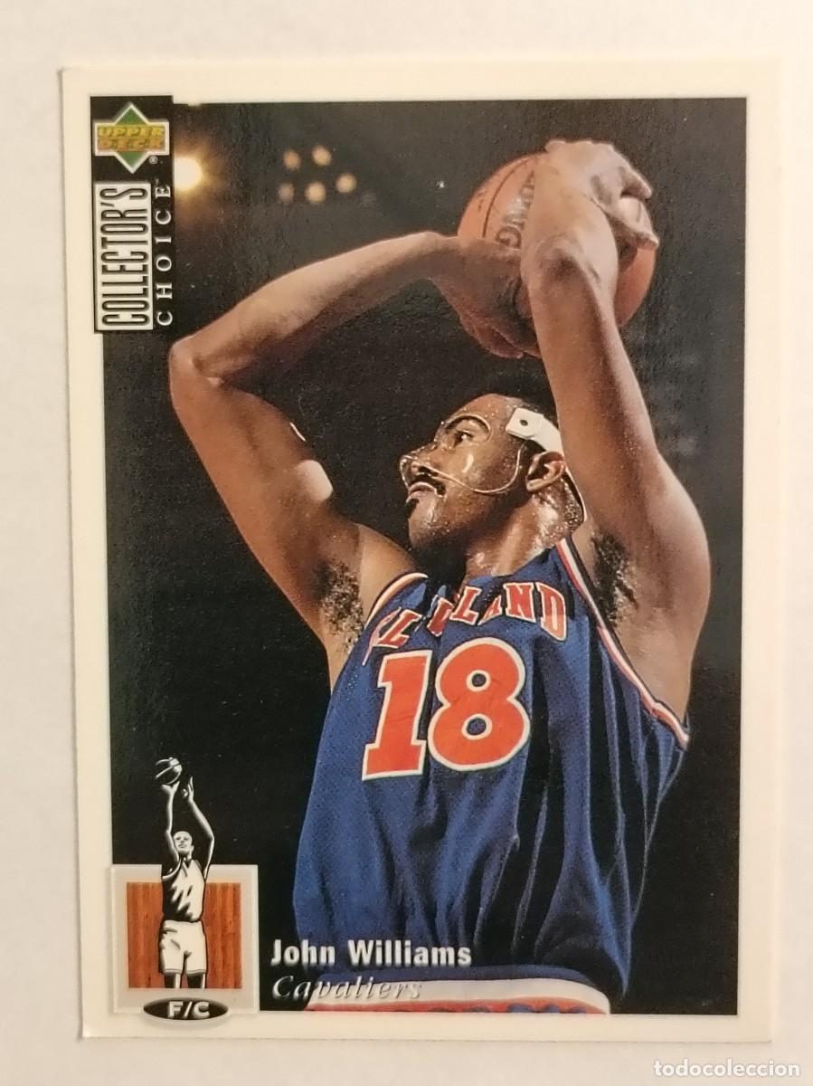 Colecionismo desportivo: #18 JOHN WILLIAMS (CLEVELAND CAVALIERS) CARD NBA 94/95 UPPER DECK