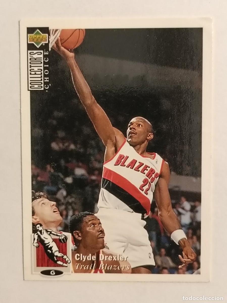 Coleccionismo deportivo: #22 CLYDE DREXLER (PORTLAND TRAIL BLAZERS) CARD NBA 94/95 UPPER DECK