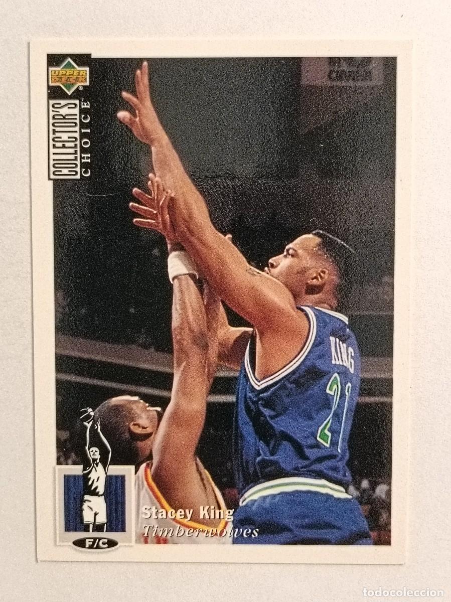Collezionismo sportivo: #28 STACEY KING (SACRAMENTO KINGS) CARD NBA 94/95 UPPER DECK