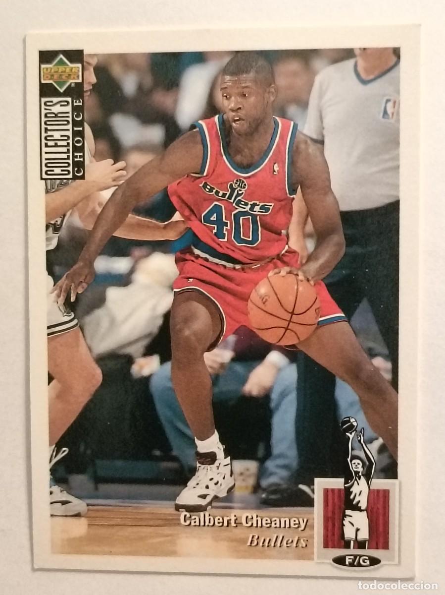 Sports collectibles: #40 CALBERT CHEANEY (WASHINGTON BULLETS) CARD NBA 94/95 UPPER DECK