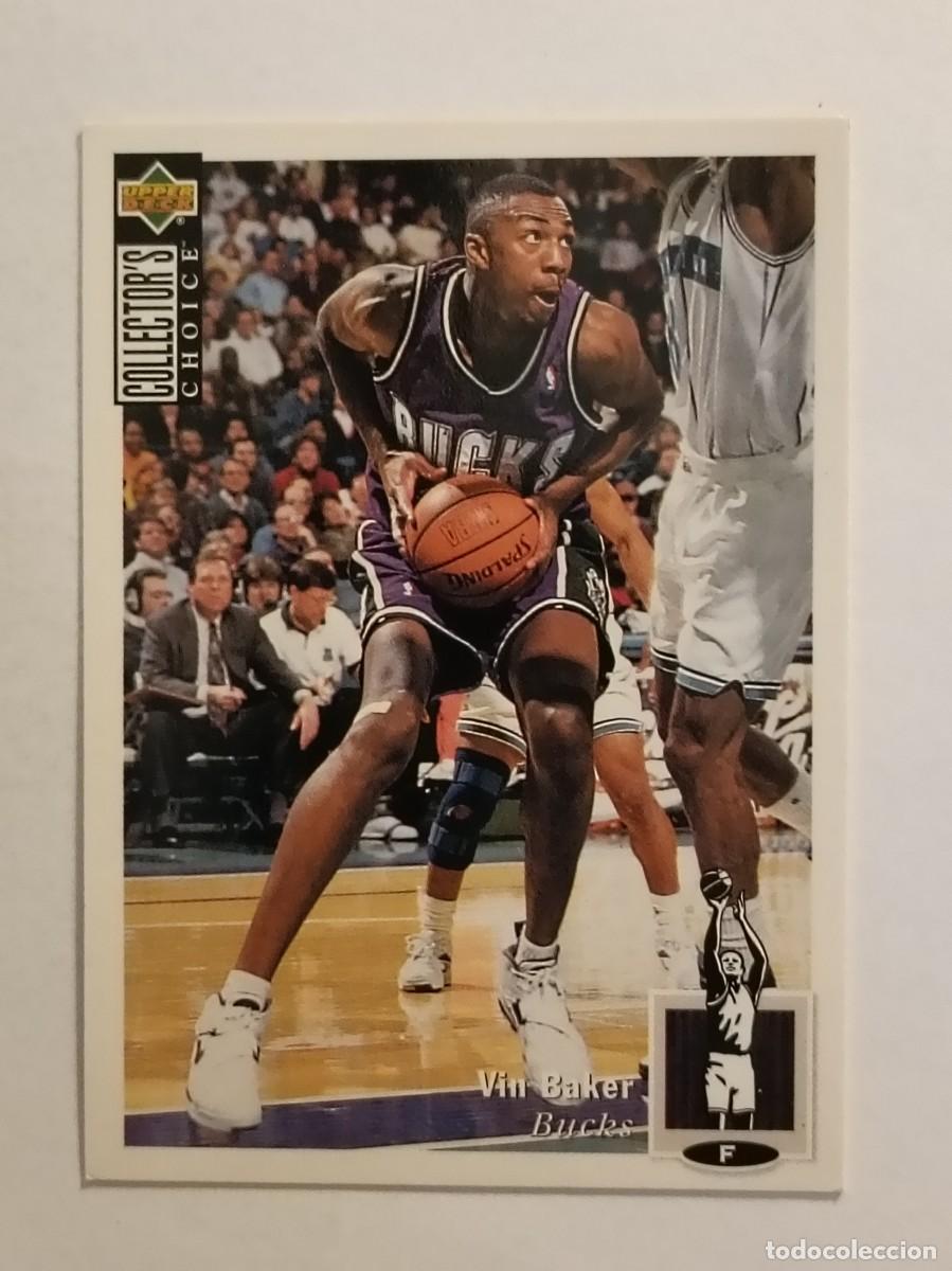 Coleccionismo deportivo: #42 VIN BAKER (MILWAUKEE BUCKS) CARD NBA 94/95 UPPER DECK