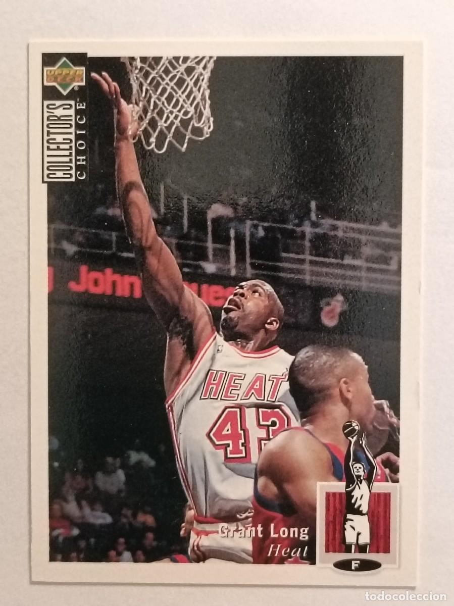 Coleccionismo deportivo: #43 GRANT LONG (MIAMI HEAT) CARD NBA 94/95 UPPER DECK