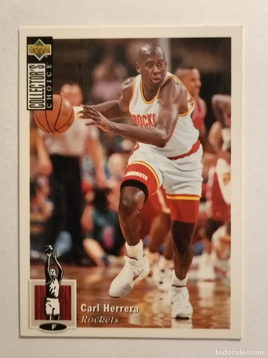 Coleccionismo deportivo: #47 CARL HERRERA (HOUSTON ROCKETS) CARD NBA 94/95 UPPER DECK