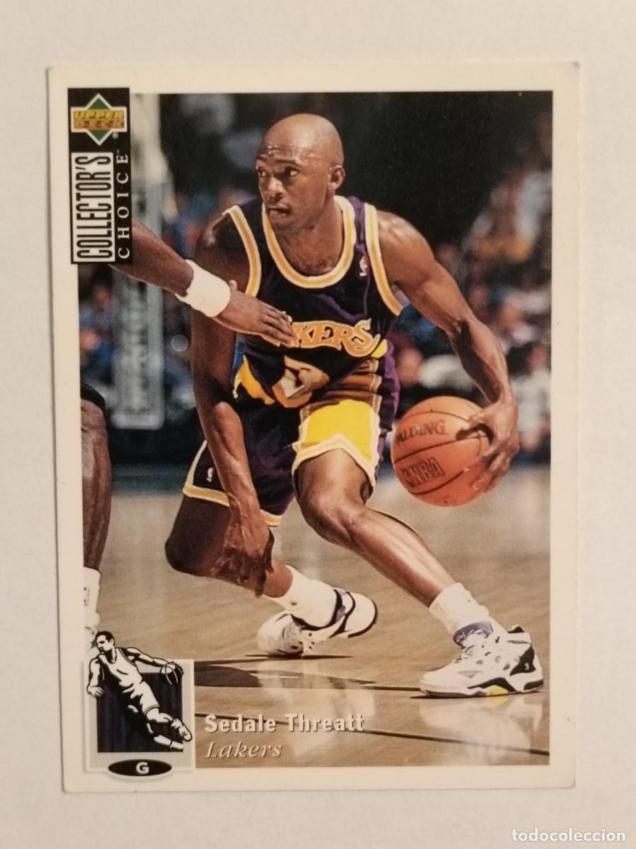Sammelleidenschaft Sport: #68 SEDALE THREATT (LOS ANGELES LAKERS) CARD NBA 94/95 UPPER DECK