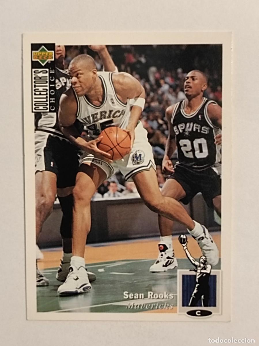 Sports collectibles: #93 SEAN ROOKS (DALLAS MAVERICKS) CARD NBA 94/95 UPPER DECK
