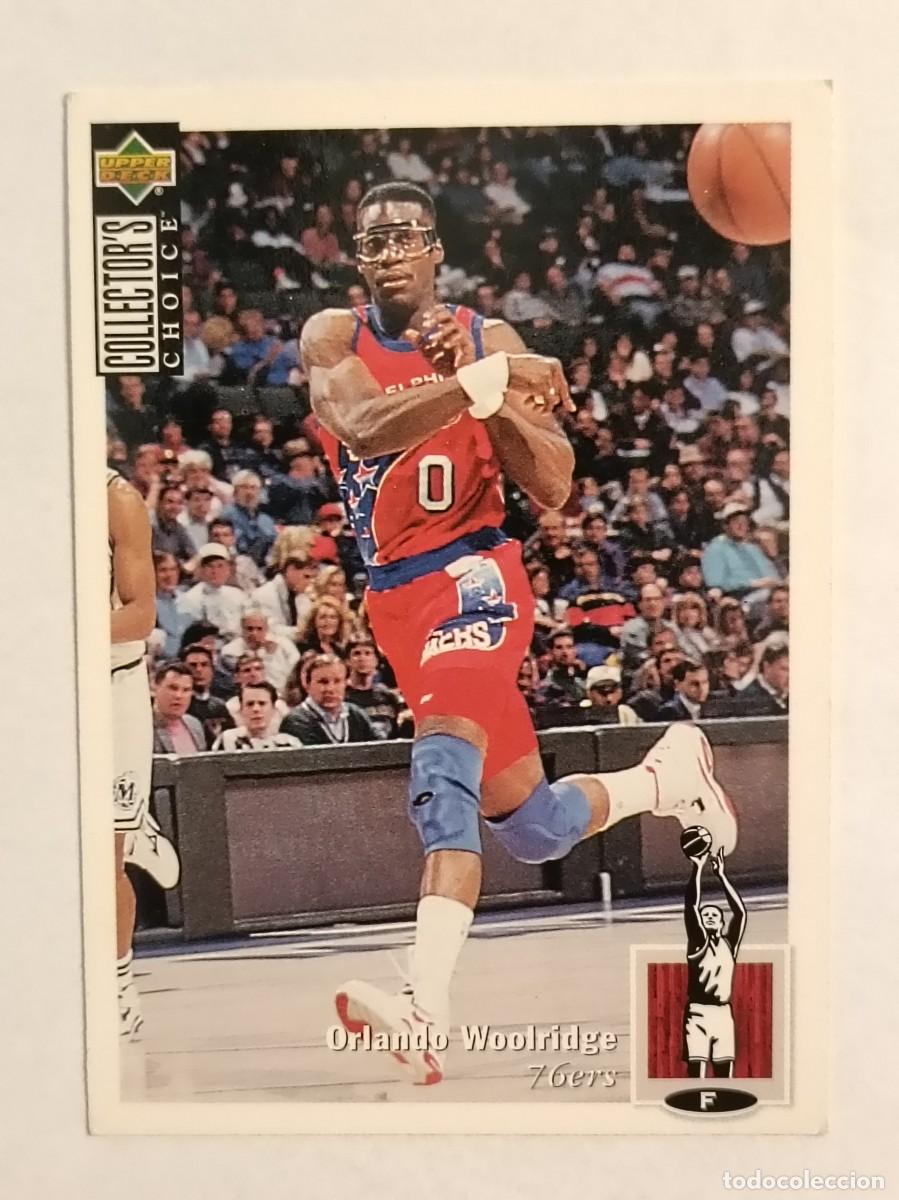 Sammelleidenschaft Sport: #96 ORLANDO WOOLRIDGE (PHILADELPHIA 76ERS) CARD NBA 94/95 UPPER DECK