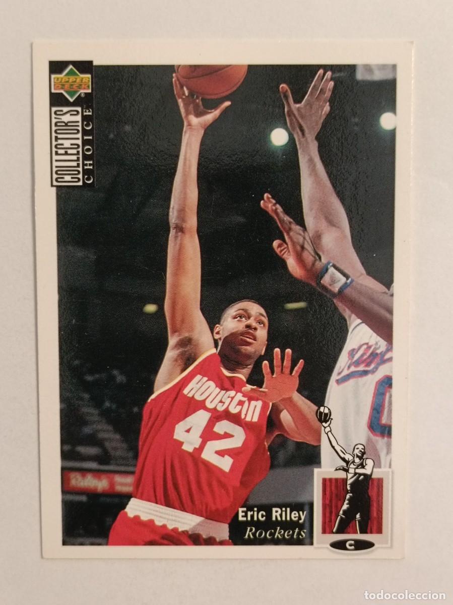 Sammelleidenschaft Sport: #105 ERIC RILEY (HOUSTON ROCKETS) CARD NBA 94/95 UPPER DECK