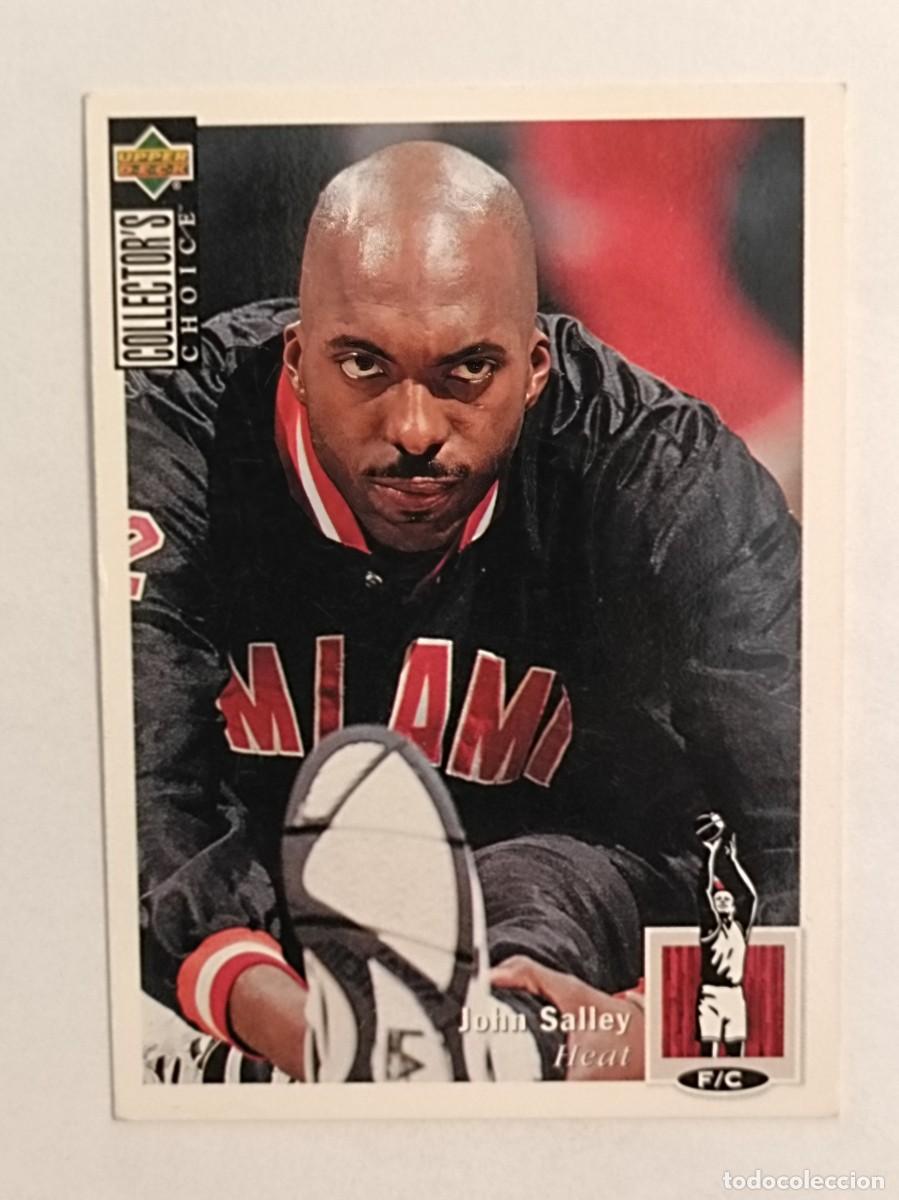 Coleccionismo deportivo: #122 JOHN SALLEY (MIAMI HEAT) CARD NBA 94/95 UPPER DECK