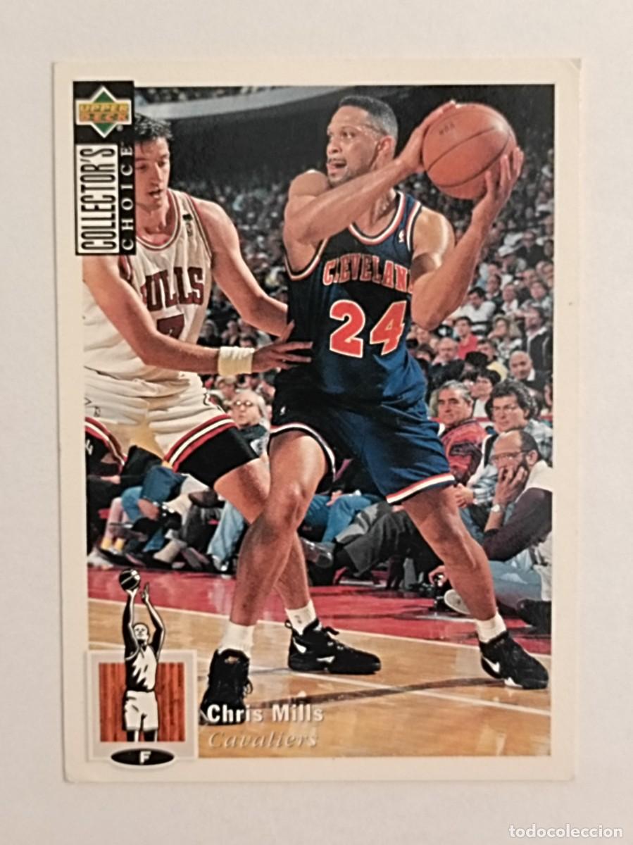 Collectionnisme sportif: #124 CHRIS MILLS (CLEVELAND CAVALIERS) CARD NBA 94/95 UPPER DECK
