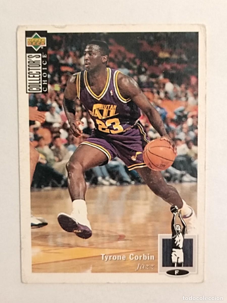 Coleccionismo deportivo: #138 TYRONE CORBIN (UTAH JAZZ) CARD NBA 94/95 UPPER DECK