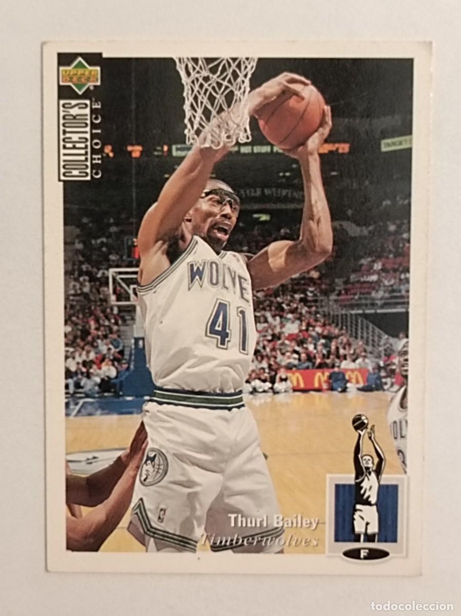 Coleccionismo deportivo: #141 THURL BAILEY (MINNESOTA TIMBERWOLVES) CARD NBA 94/95 UPPER DECK