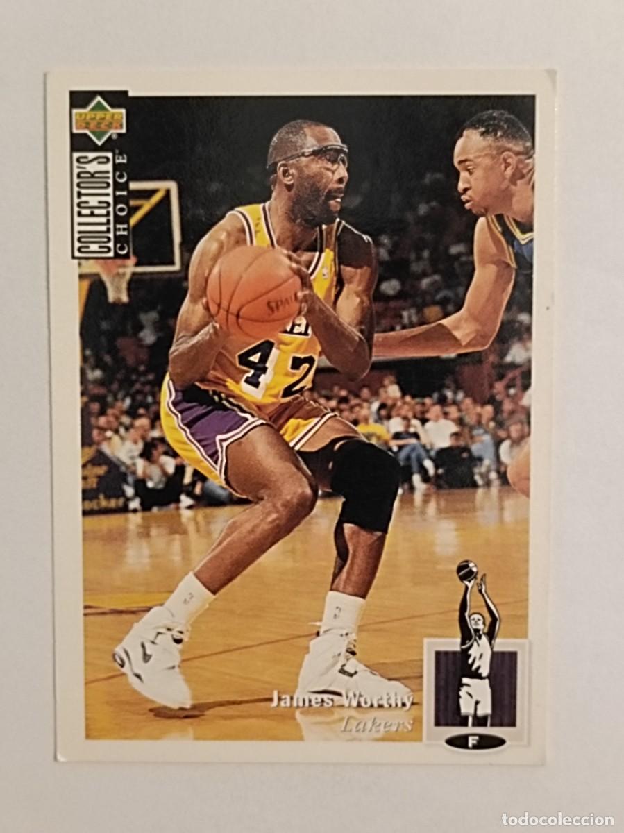 Sammelleidenschaft Sport: #142 JAMES WORTHY (LOS ANGELES LAKERS) CARD NBA 94/95 UPPER DECK
