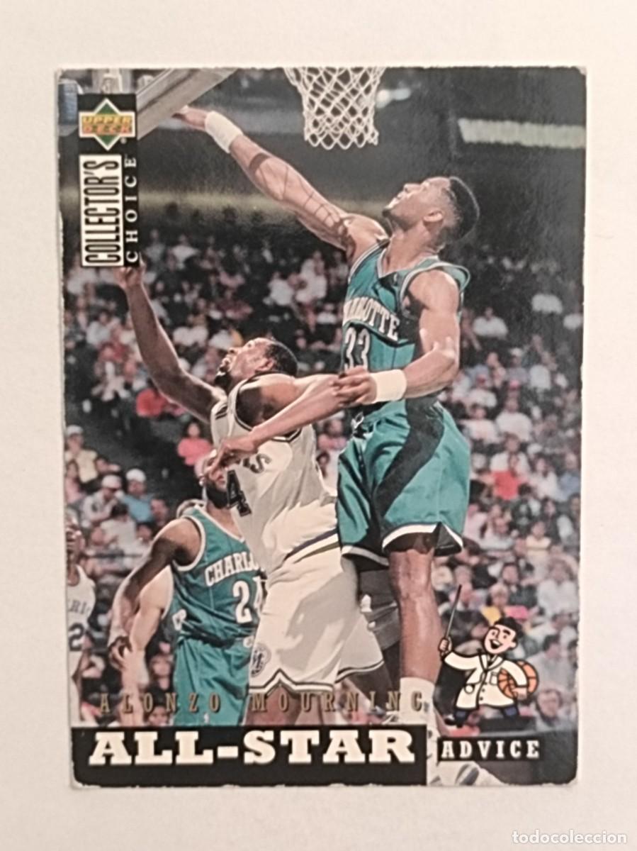 Sammelleidenschaft Sport: #194 ALONZO MOURNING (CHARLOTTE HORNETS) CARD NBA 94/95 UPPER DECK