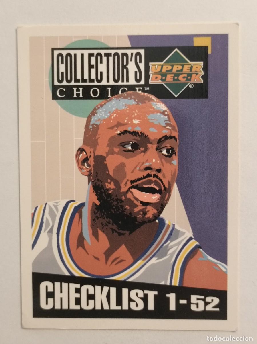 Coleccionismo deportivo: #207 CHECKLIST CARD NBA 94/95 UPPER DECK