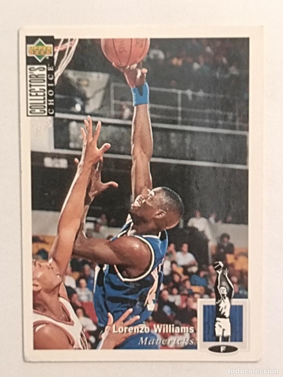 Sammelleidenschaft Sport: #288 LORENZO WILLIAMS (DALLAS MAVERICKS) CARD NBA 94/95 UPPER DECK