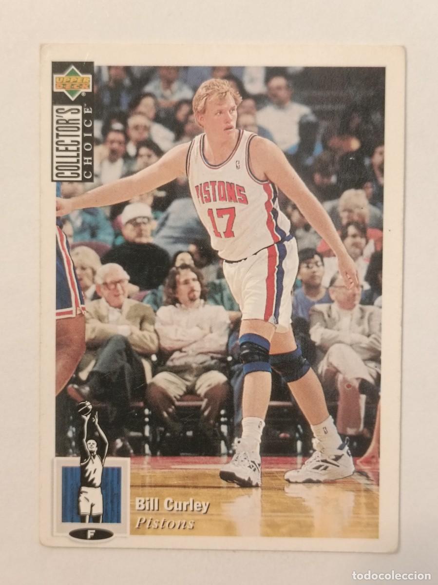 Collezionismo sportivo: #337 BILL CURLEY (DETROIT PISTONS) CARD NBA 94/95 UPPER DECK