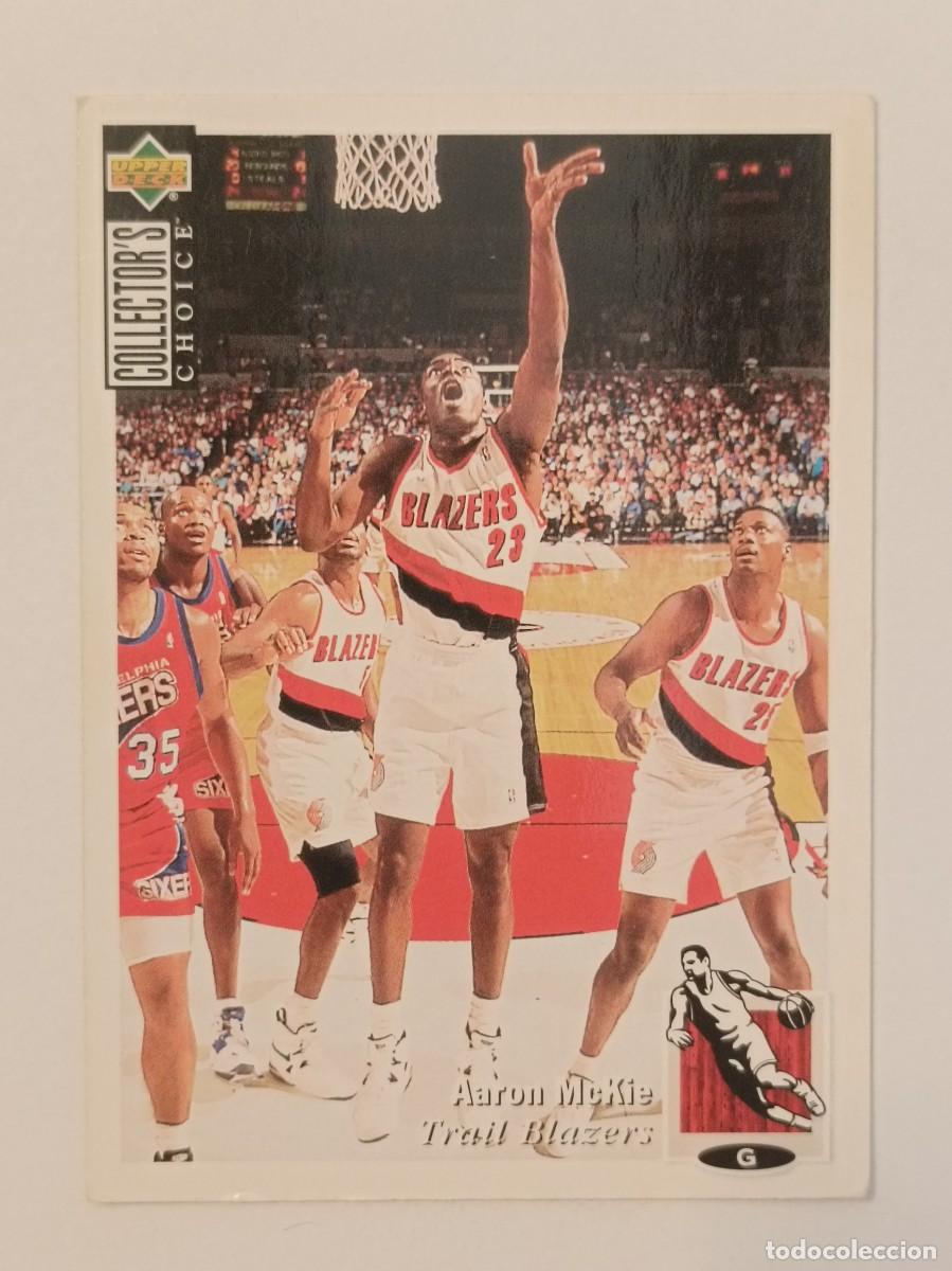 Colecionismo desportivo: #341 AARON MCKIE (PORTLAND TRAIL BLAZERS) CARD NBA 94/95 UPPER DECK