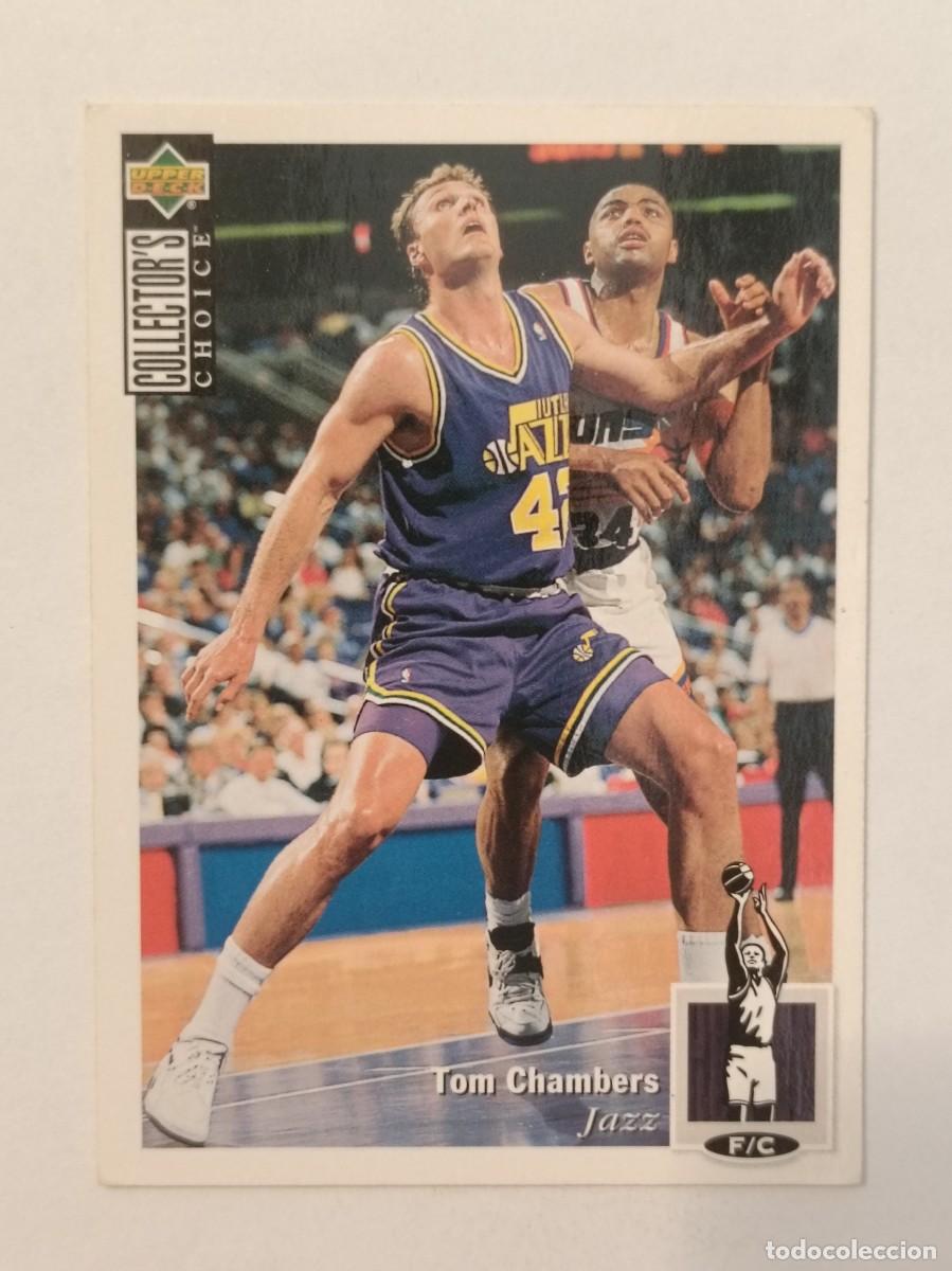 Colecionismo desportivo: #342 TOM CHAMBERS (UTAH JAZZ) CARD NBA 94/95 UPPER DECK