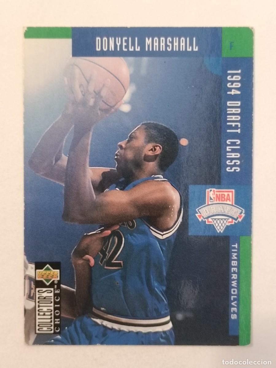 Sammelleidenschaft Sport: #410 DONYELL MARSHALL (MINNESOTA TIMBERWOLVES) CARD NBA 94/95 UPPER DECK