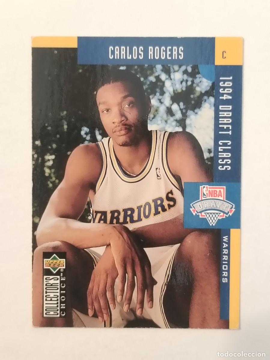 Sammelleidenschaft Sport: #416 CARLOS ROGERS (GOLDEN STATE WARRIORS) CARD NBA 94/95 UPPER DECK