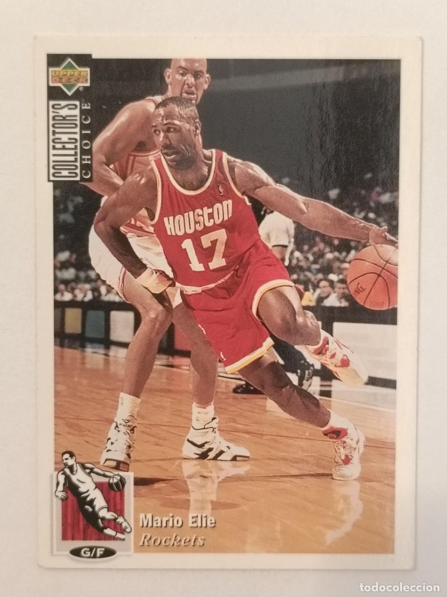 Sammelleidenschaft Sport: #427 MARIO ELIE (HOUSTON ROCKETS) CARD NBA 94/95 UPPER DECK