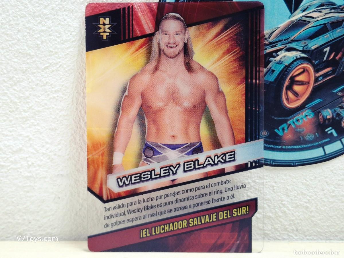 Sports collectibles: Carta Wesley Blake N&ordm; 161 WWE Panini 2016 NXT