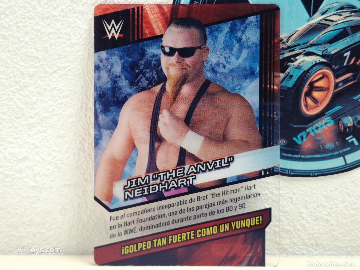 Sports collectibles: Carta Jim &rdquo;The Anvil&rdquo; Neidhart N&ordm; 168 WWE Panini 2016