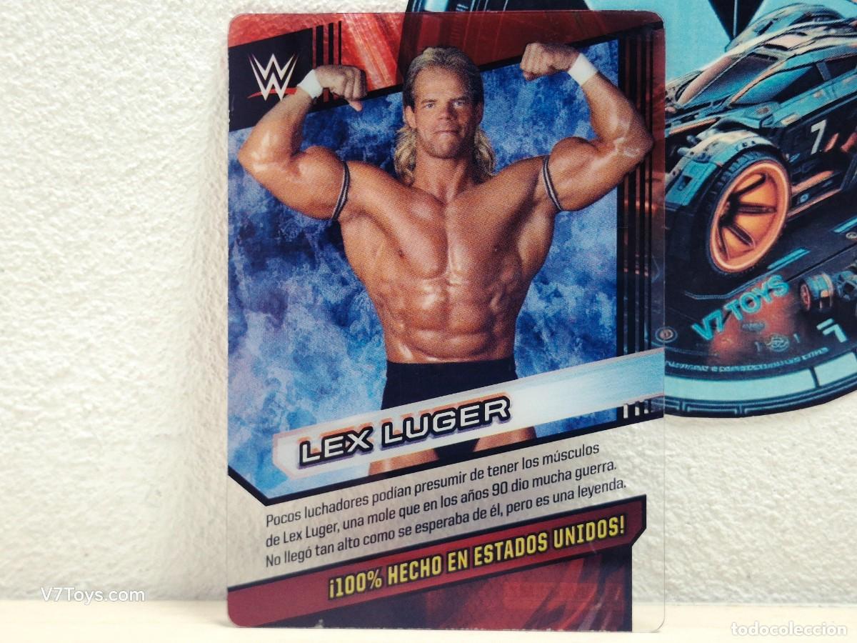 Sports collectibles: Carta Lex Luger N&ordm; 170 WWE Panini 2016