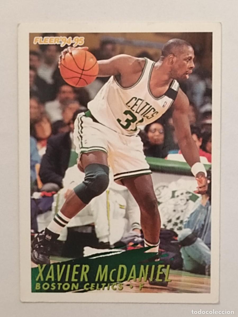 Sports collectibles: #15 XAVIER MCDANIEL (BOSTON CELTICS) CARDS NBA 94/95 FLEER EUROPEAN