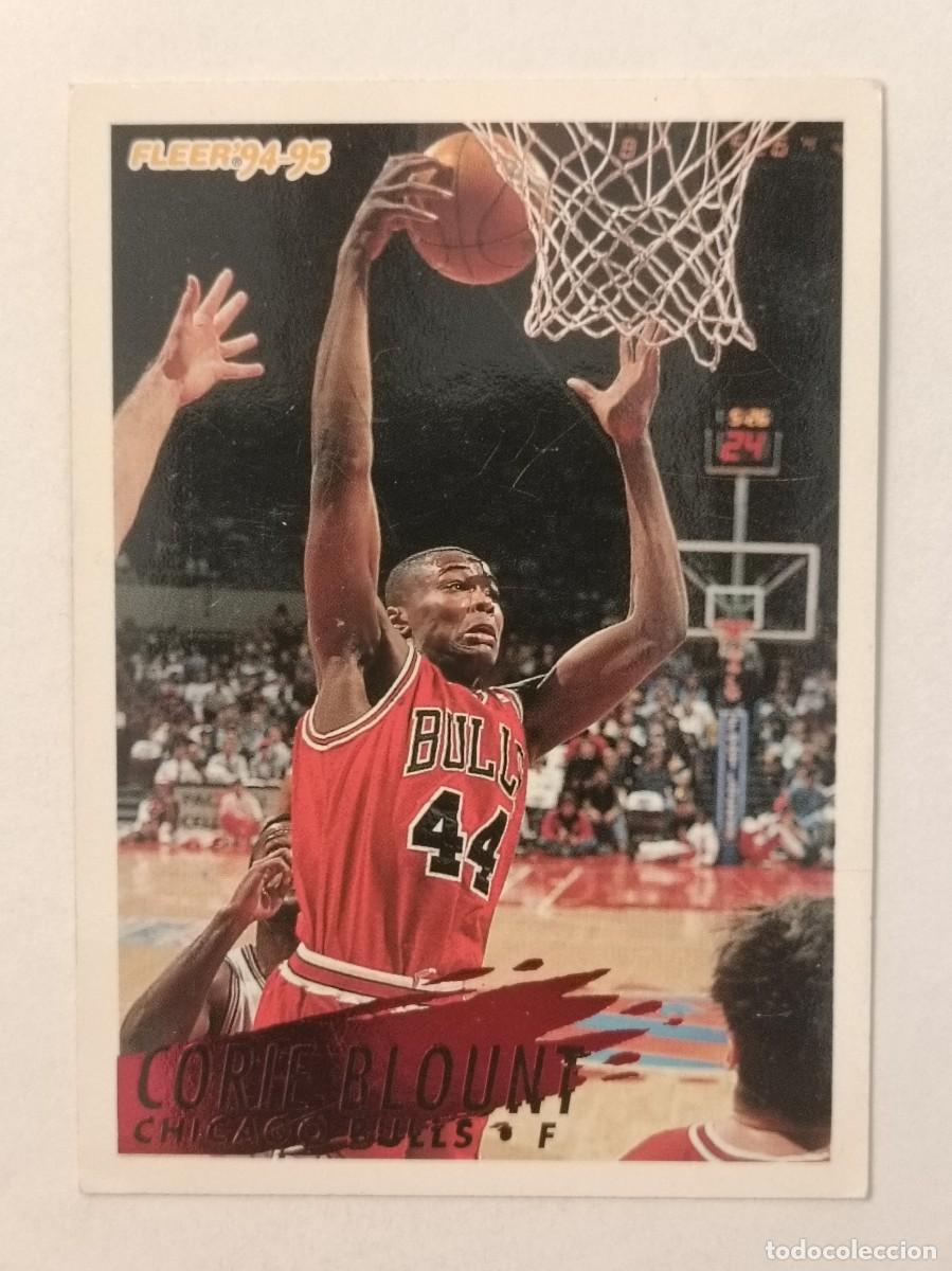 Collezionismo sportivo: #31 CORIE BLOUNT (CHICAGO BULLS) CARDS NBA 94/95 FLEER EUROPEAN