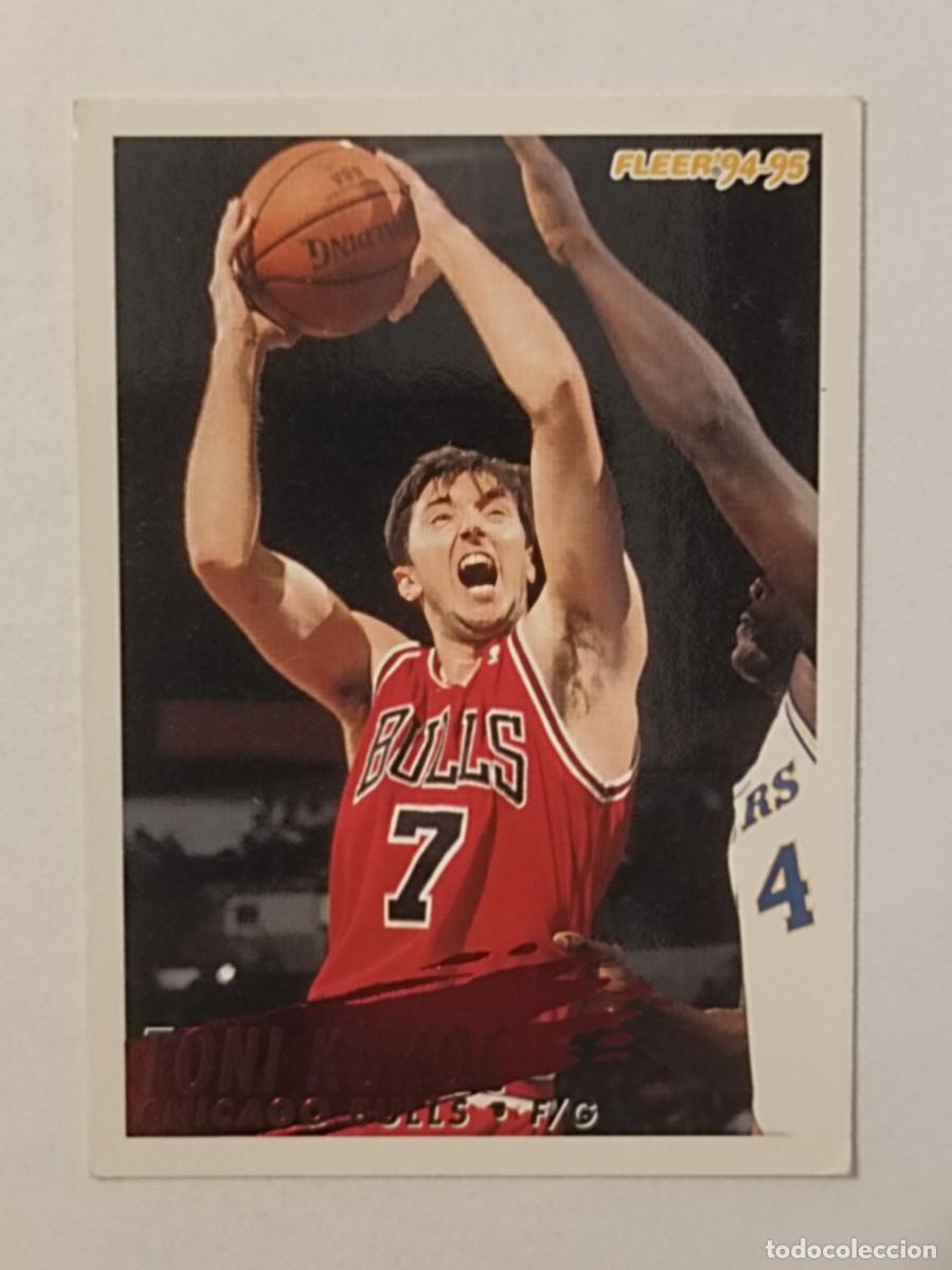 Coleccionismo deportivo: #34 TONI KUKOC (CHICAGO BULLS) CARDS NBA 94/95 FLEER EUROPEAN