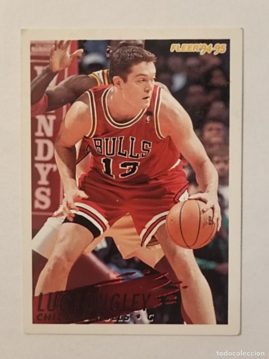 Collezionismo sportivo: #35 LUC LONGLEY (CHICAGO BULLS) CARDS NBA 94/95 FLEER EUROPEAN