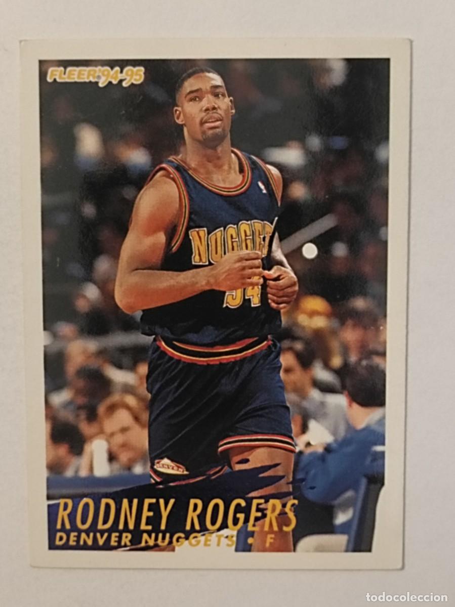 Collezionismo sportivo: #59 RODNEY ROGERS (DENVER NUGGETS) CARDS NBA 94/95 FLEER EUROPEAN