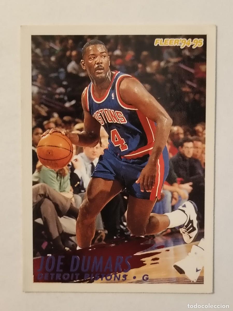 Sports collectibles: #66 JOE DUMARS (DETROIT PISTONS) CARDS NBA 94/95 FLEER EUROPEAN