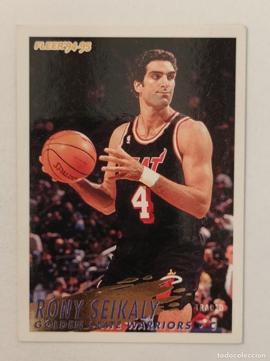 Sports collectibles: #80 RONY SEIKALY (GOLDEN STATE WARRIORS) CARDS NBA 94/95 FLEER EUROPEAN