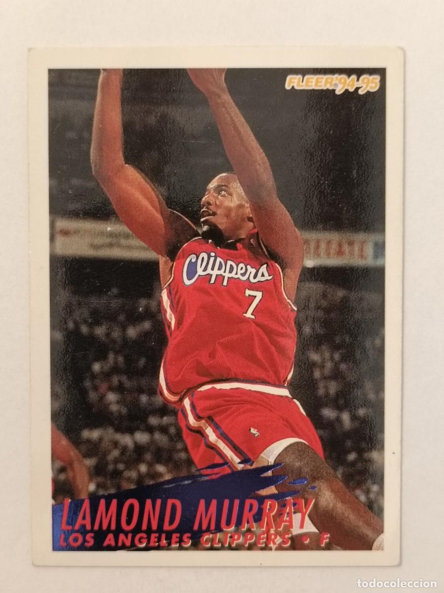 Sammelleidenschaft Sport: #104 LAMOND MURRAY (LOS ANGELES CLIPPERS) CARDS NBA 94/95 FLEER EUROPEAN