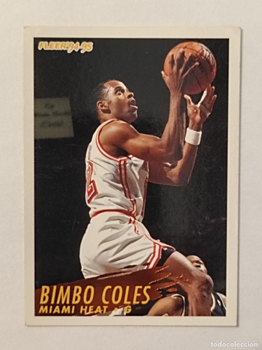 Collezionismo sportivo: #119 BIMBO COLES (MIAMI HEAT) CARDS NBA 94/95 FLEER EUROPEAN