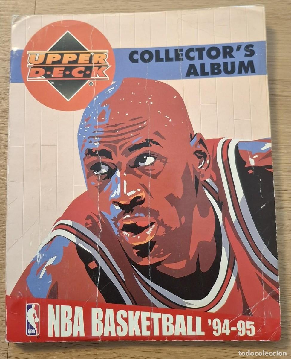 Sammelleidenschaft Sport: &Aacute;lbum NBA Upper Deck Michael Jordan Portada + Colecci&oacute;n tarjetas (Jordan, Pippen, Rodman...)