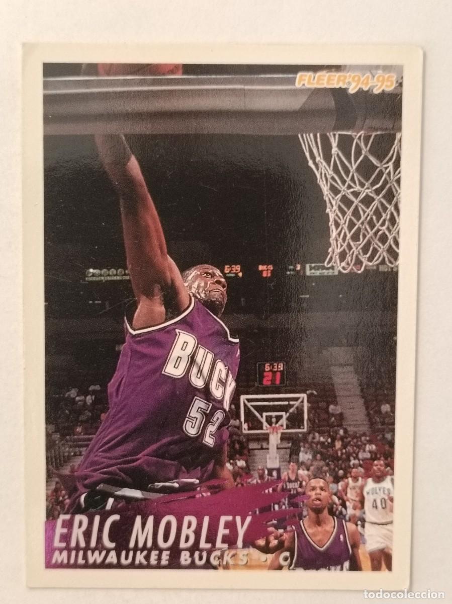 Coleccionismo deportivo: #131 ERIC MOBLEY (MILWAUKEE BUCKS) CARDS NBA 94/95 FLEER EUROPA