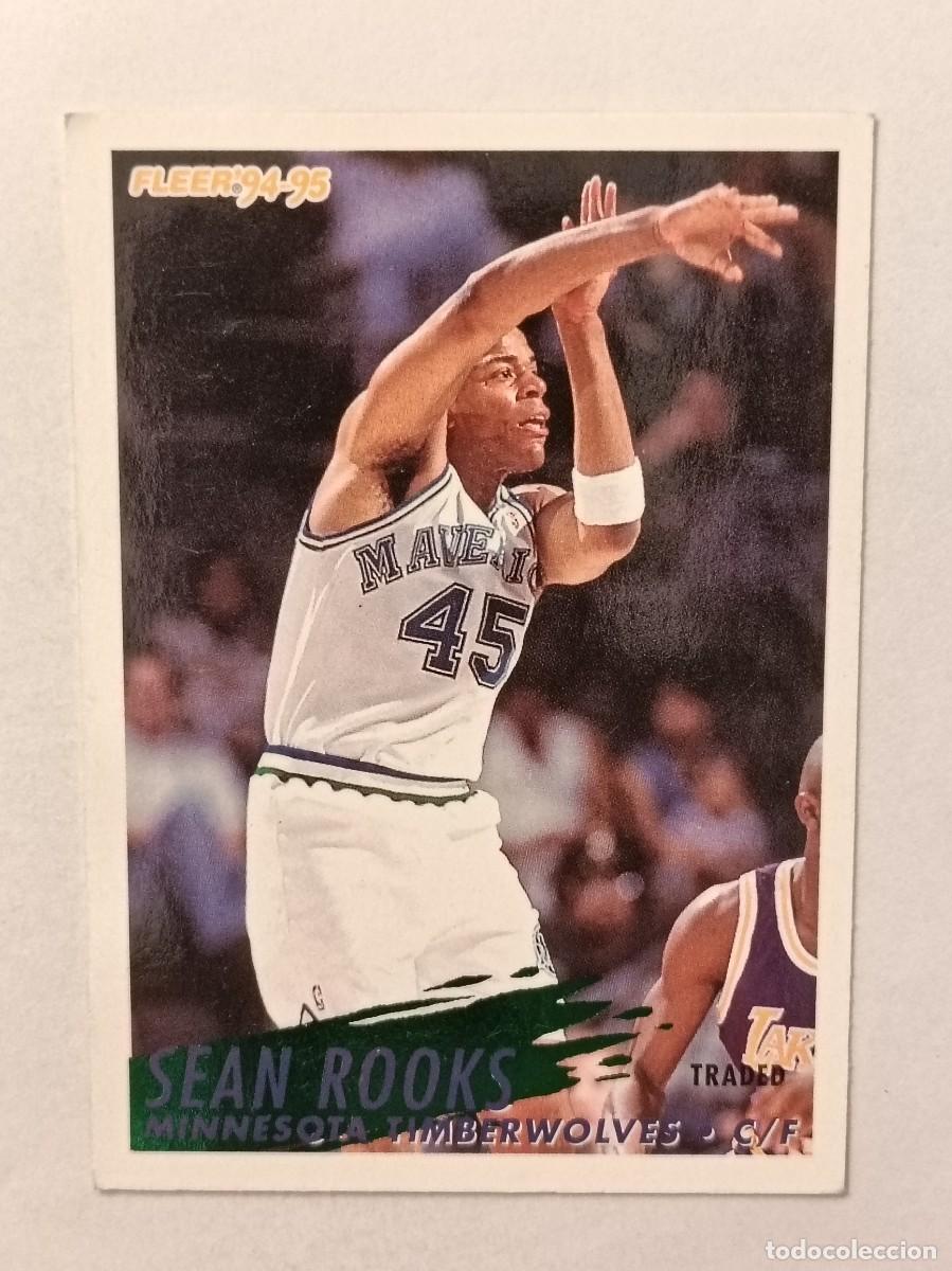 Collezionismo sportivo: #140 SEAN ROOKS (MINNESOTA TIMBERWOLVES) CARDS NBA 94/95 FLEER EUROPA
