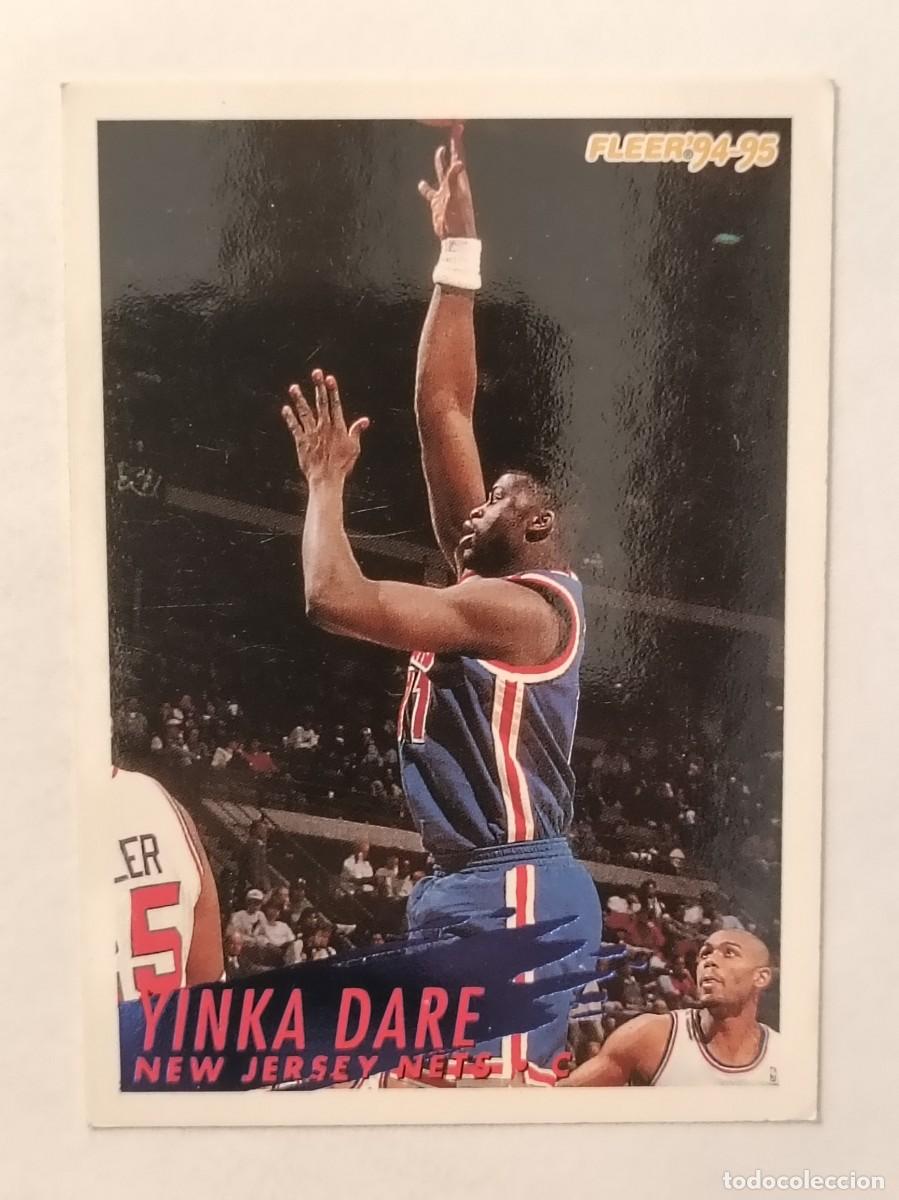Sammelleidenschaft Sport: #147 YINKA DARE (NEW JERSEY NETS) CARDS NBA 94/95 FLEER EUROPA
