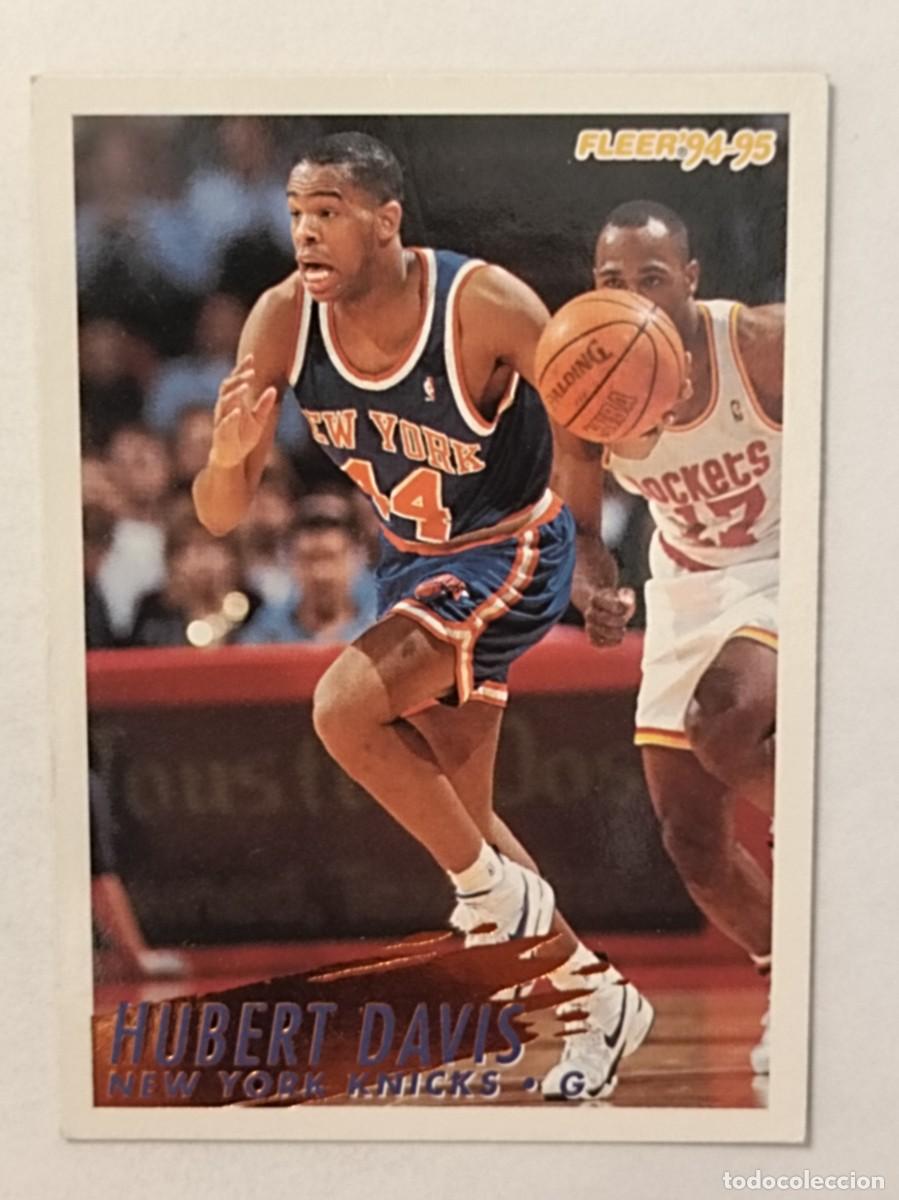 Collezionismo sportivo: #153 HUBERT DAVIS (NEW YORK KNICKS) CARDS NBA 94/95 FLEER EUROPA