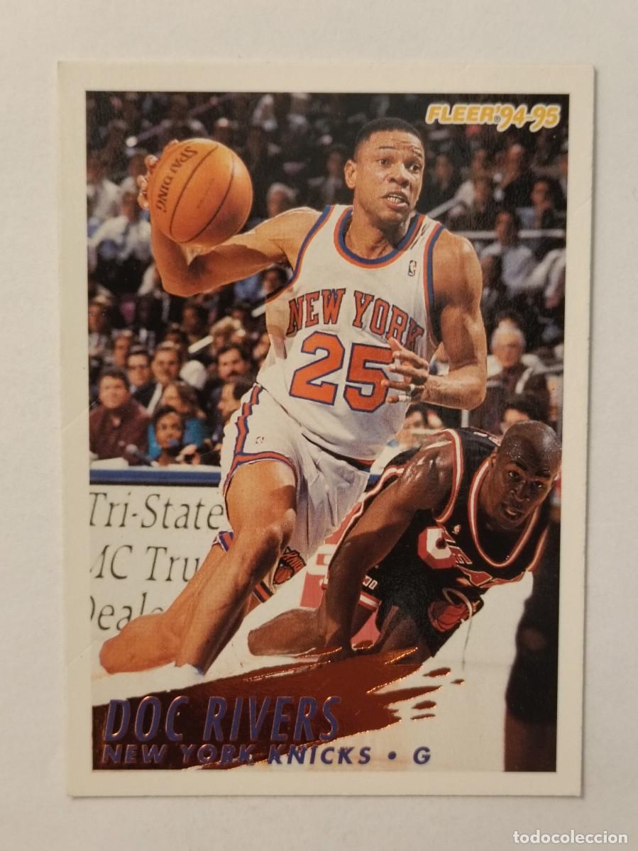Coleccionismo deportivo: #158 DOC RIVERS (NEW YORK KNICKS) CARDS NBA 94/95 FLEER EUROPA