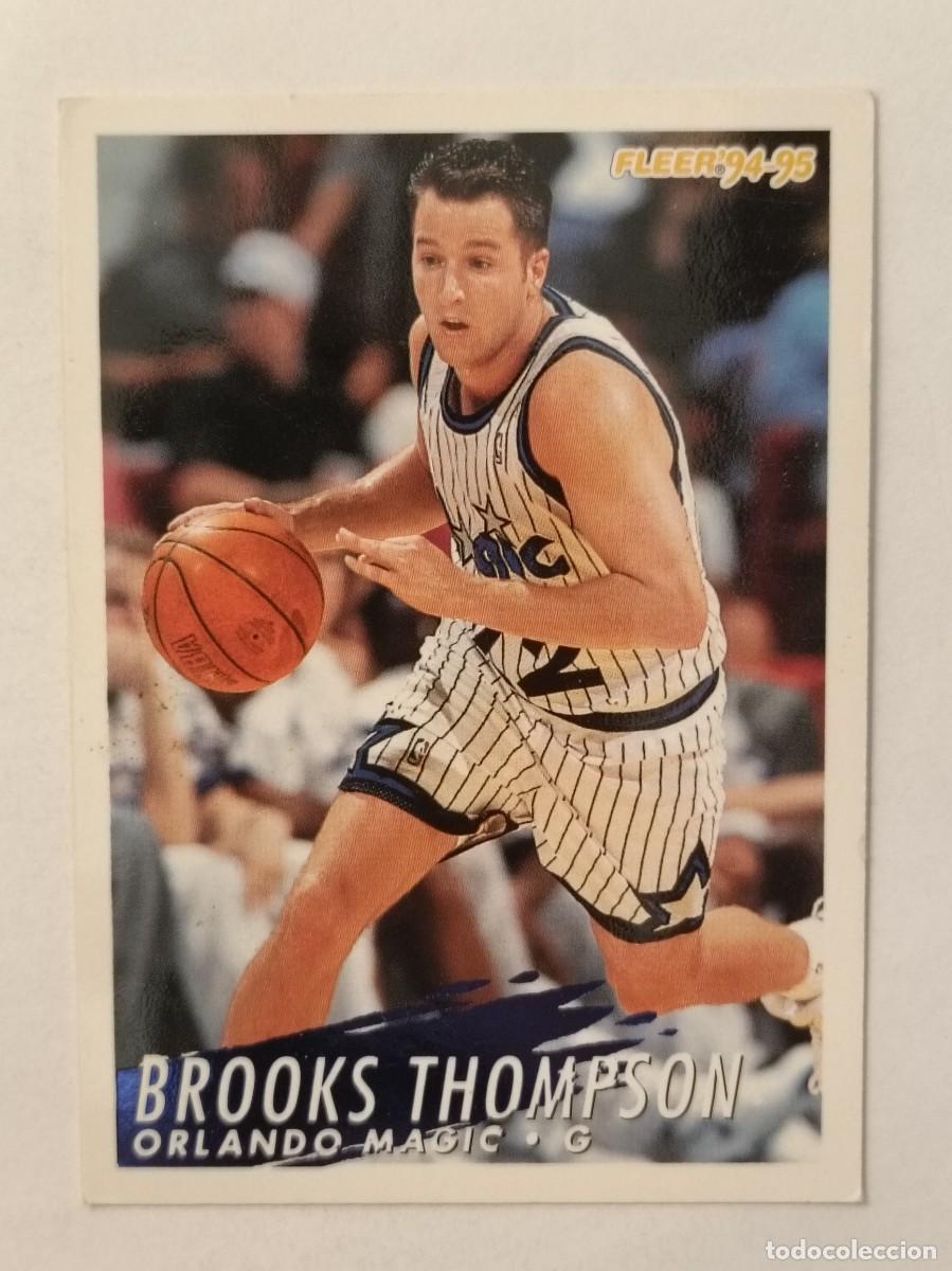 Coleccionismo deportivo: #170 BROOKS THOMPSON (ORLANDO MAGIC) CARDS NBA 94/95 FLEER EUROPA