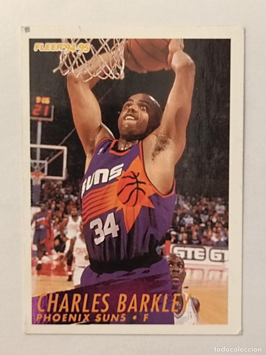 Coleccionismo deportivo: #180 CHARLES BARKLEY (PHOENIX SUNS) CARDS NBA 94/95 FLEER EUROPA