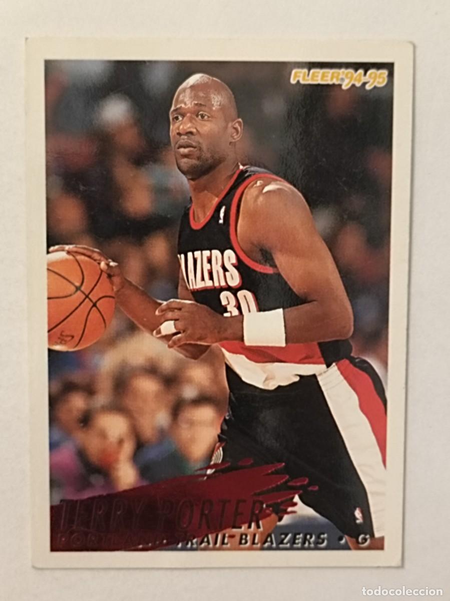 Coleccionismo deportivo: #193 TERRY PORTER (PORTLAND TRAIL BLAZERS) CARDS NBA 94/95 FLEER EUROPA