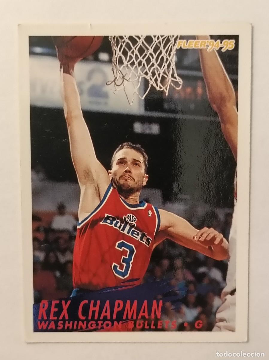 Colecionismo desportivo: #231 REX CHAPMAN (WASHINGTON BULLETS) CARDS NBA 94/95 FLEER EUROPA